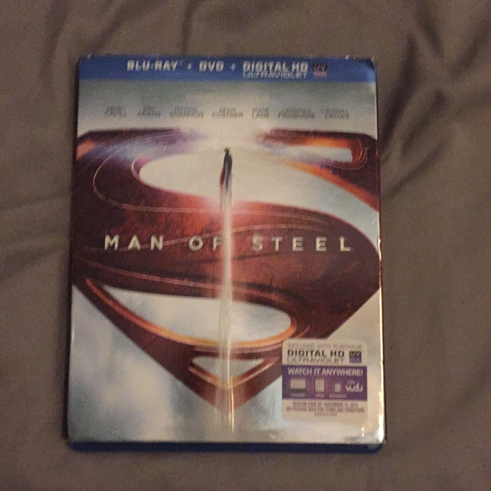 Man of steel Blu Ray Disc